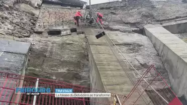 La Falaise du Belvédère se transforme