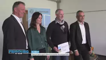 Des agriculteurs récompensés pour leur adaptation au climat