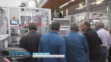 Fribourg Open: derrière les murs de Johnson Electric