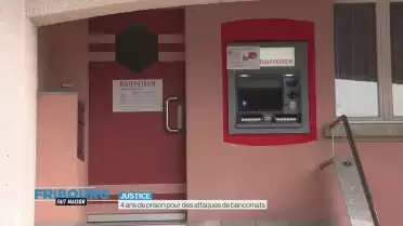 4 ans de prison pour des attaques de bancomats