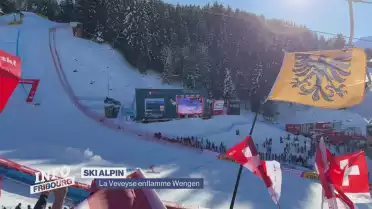 La Veveyse enflamme Wengen