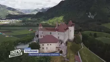 Hausse de fréquentation au Château de Gruyères