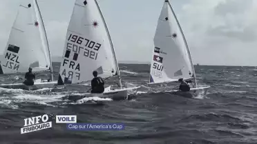Nathalie Brugger se prépare pour la Women America&#039;s Cup