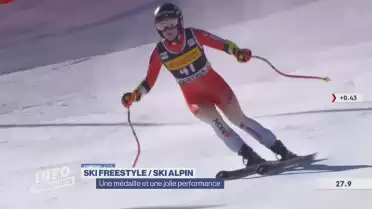 Une médaille d'argent et premiers points en Coupe du monde