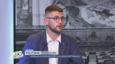 Un jeune à la tête de l&#039;UDC du canton de Fribourg