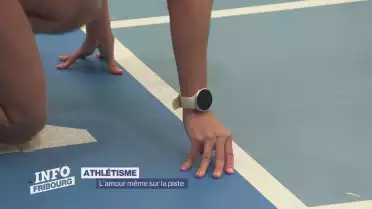 L&#039;amour même sur la piste de course