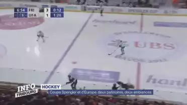 Coupe Spengler et d&#039;Europe: deux patinoires, deux ambiances