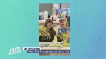Des plumes fribourgeoises au Salon du Livre