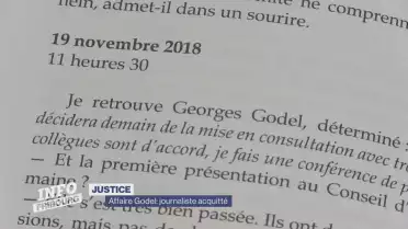 Affaire Godel: le journaliste Jean-Marc Angéloz acquitté