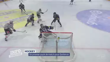 Un premier puck de match pour Gottéron
