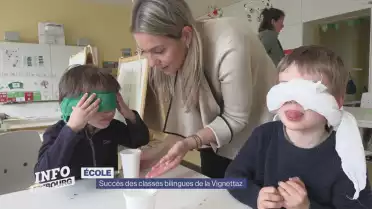 Succès des classes bilingues de la Vignettaz