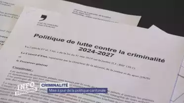 Mise à jour de la politique de lutte contre la criminalité