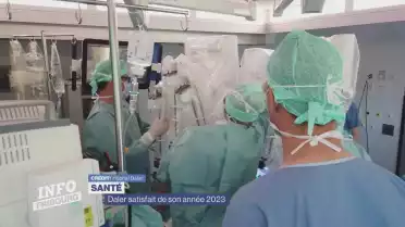 Plus de patients et d&#039;opérations à l&#039;hôpital Daler en 2023
