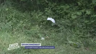 Le soleil revient, les déchets aussi