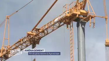 Fin du gros oeuvre à Agroscope