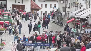 Gruyères fête sa crème double