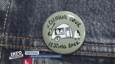 Une affiche haute en couleurs pour le Caravane Tour
