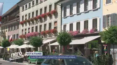 Les Gruériens refusent la commune unique