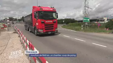 Jonction de Matran: un chantier coup de poing