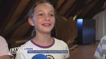 Retour du Passeport Vacances à Fribourg