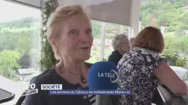 Les anciens du Gibloux en ballade avec Marie-Jo