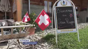L&#039;été à la buvette d&#039;alpage