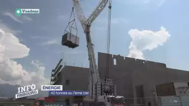Énergie: 40 tonnes au 7e ciel