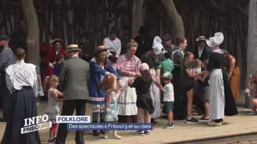 Le folklore célébré au-delà de Fribourg