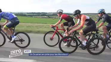 Maxime L&#039;Homme aux championnats du monde de VTT