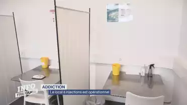 Le local à injections est opérationnel
