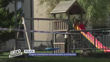 Engins incendiaires retrouvés dans un immeuble