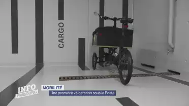 Une première vélostation sous la Poste