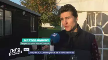 Le vin de Cheyres à la fête