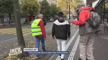 Une journée dans la peau des malvoyants