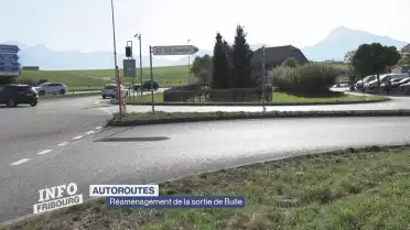 Réaménagement de la sortie de Bulle