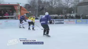 Patins et boule à facettes à Morat