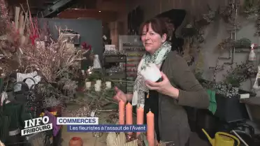 Les fleuristes à l&#039;assaut de l&#039;Avent