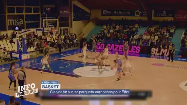 Fin de l&#039;aventure européenne pour Elfic Fribourg