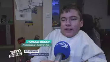 Romain Bossy, l&#039;ambassadeur du Téléthon