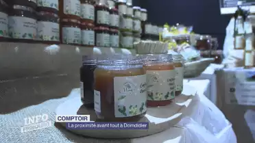 Visite au comptoir de Domdidier