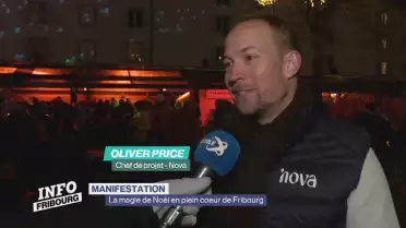 La magie de Noël en plein coeur de Fribourg