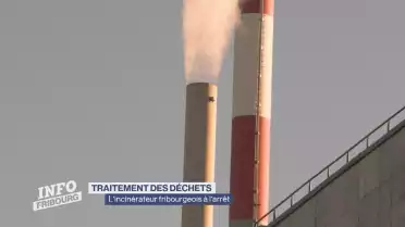 Le seul incinérateur de Fribourg à l&#039;arrêt