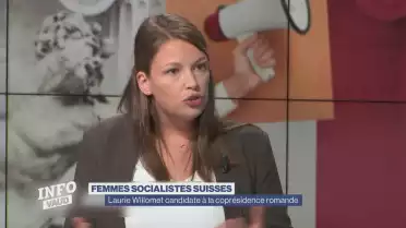Laurie Willomet candidate à la coprésidence romande