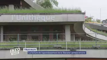 La facture de l&#039;agrandissement de &quot;La Banane&quot; grimpe encore