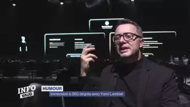 Yann Lambiel se connecte avec son public