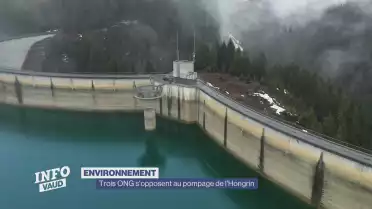 Trois ONG s&#039;opposent au pompage de l&#039;Hongrin