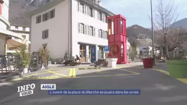 Les Aiglons voteront sur la place du Marché