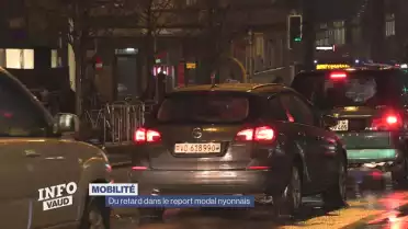 Le report modal nyonnais est en retard