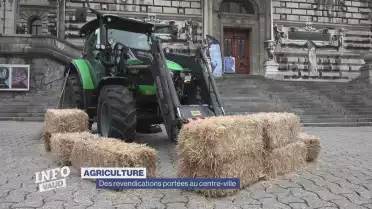 Les revendications du monde paysan portées au centre-ville