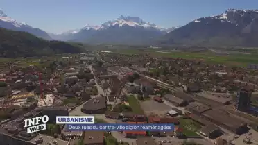 Aigle va réaménager deux rues du centre-ville